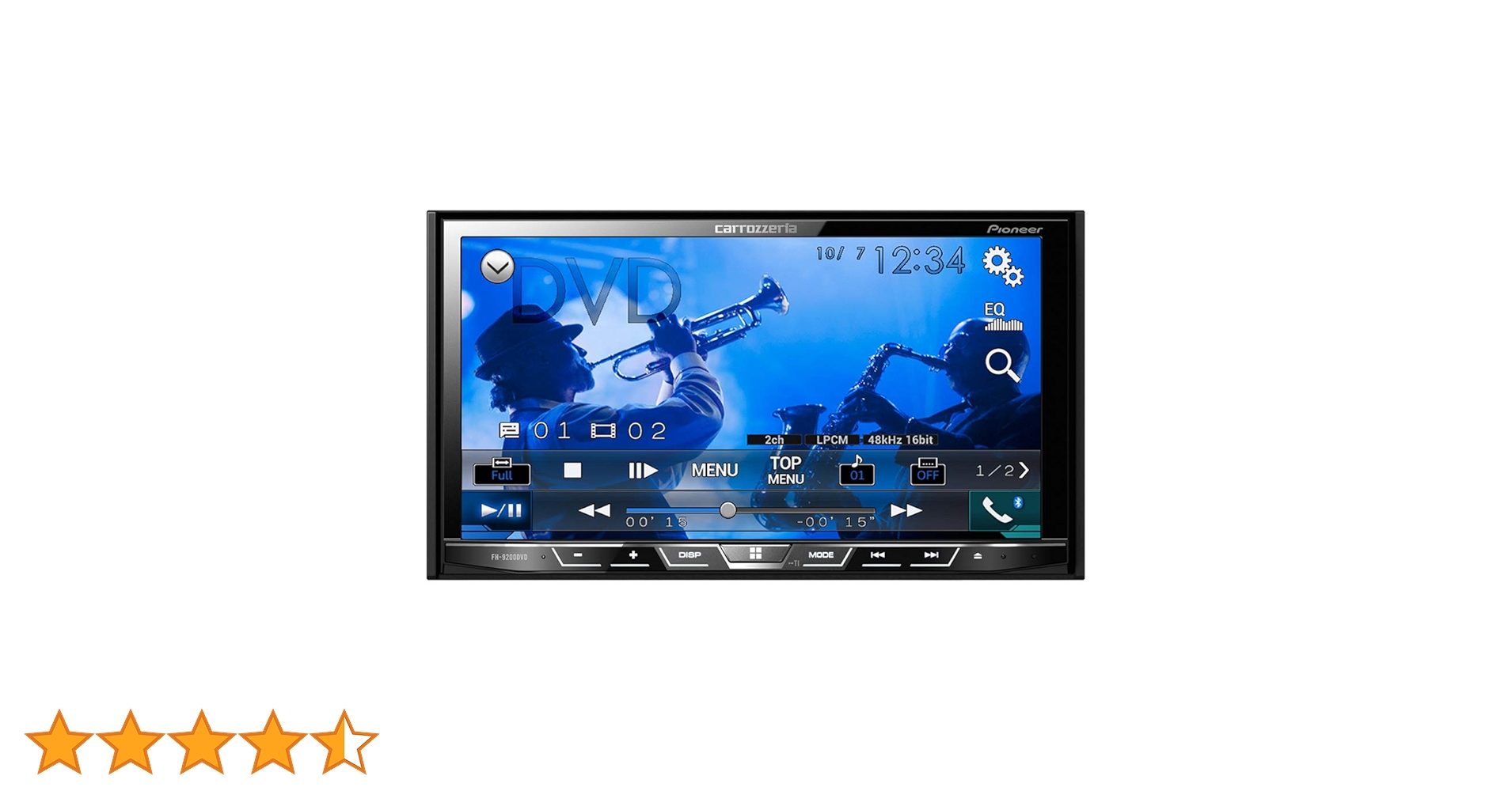 Amazon | カロッツェリア(パイオニア) カーオーディオ FH-9200DVD 2DIN